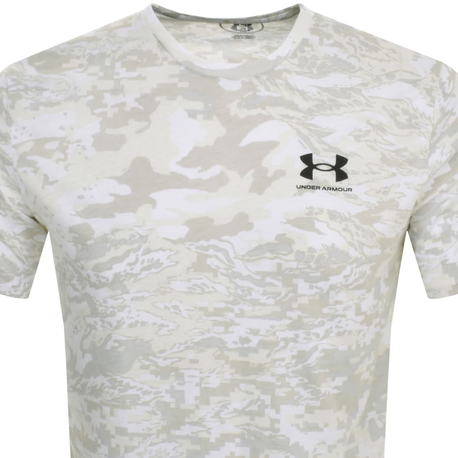 Under Armour Loose Camo Short Sleeve T Shirt Grey Mainline Menswear